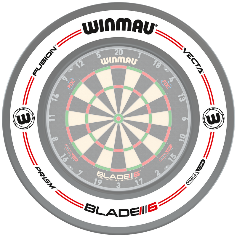 Winmau Pro Line Surround Weiß