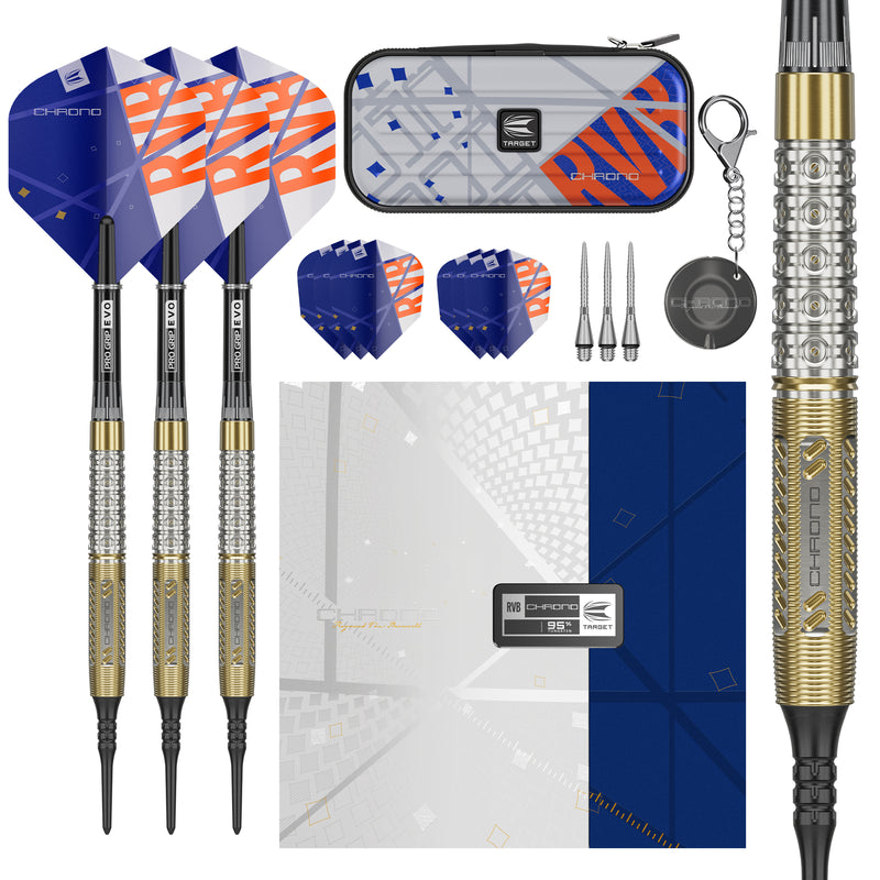 RAYMOND VAN BARNEVELD CHRONO 95% SOFT TIP DARTS