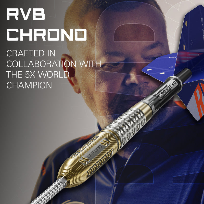 RAYMOND VAN BARNEVELD CHRONO 95% STEEL TIP DARTS