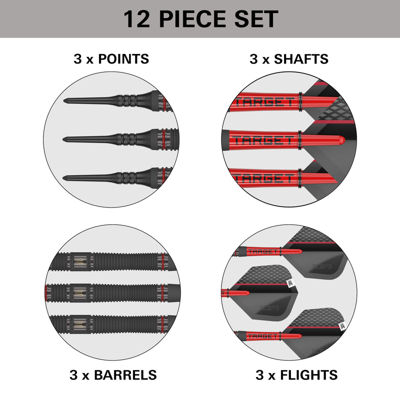 SCOPE 11 90% SOFT TIP DARTS