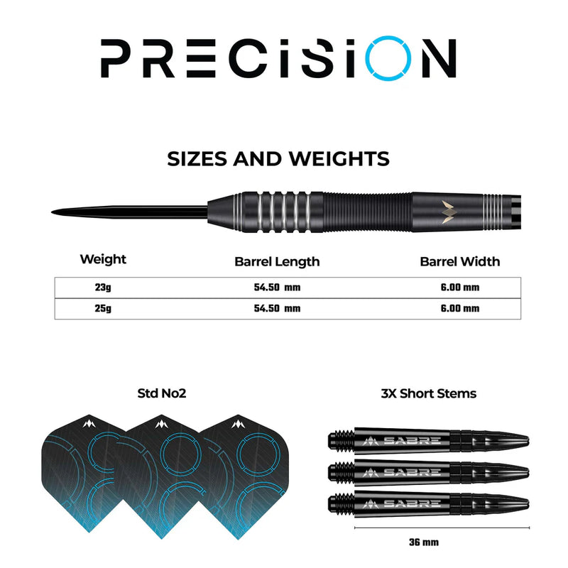 Mission Precision 90% Steeldarts