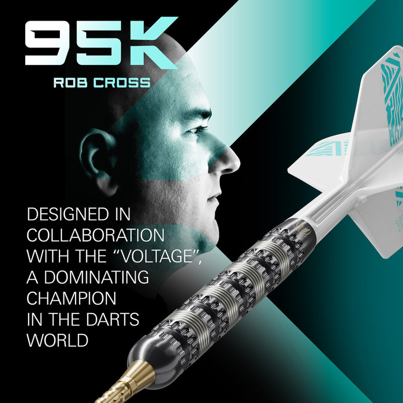 ROB CROSS 95K STEELDARTS