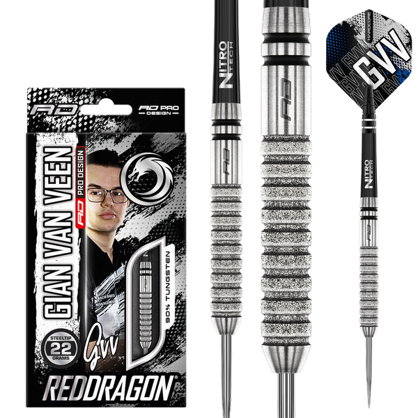 Gian van Veen Tour Edition 90% Steeldarts